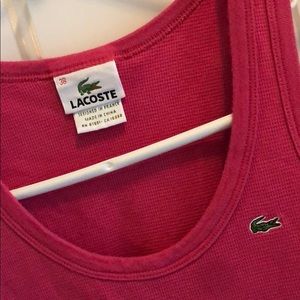 Lacoste tank